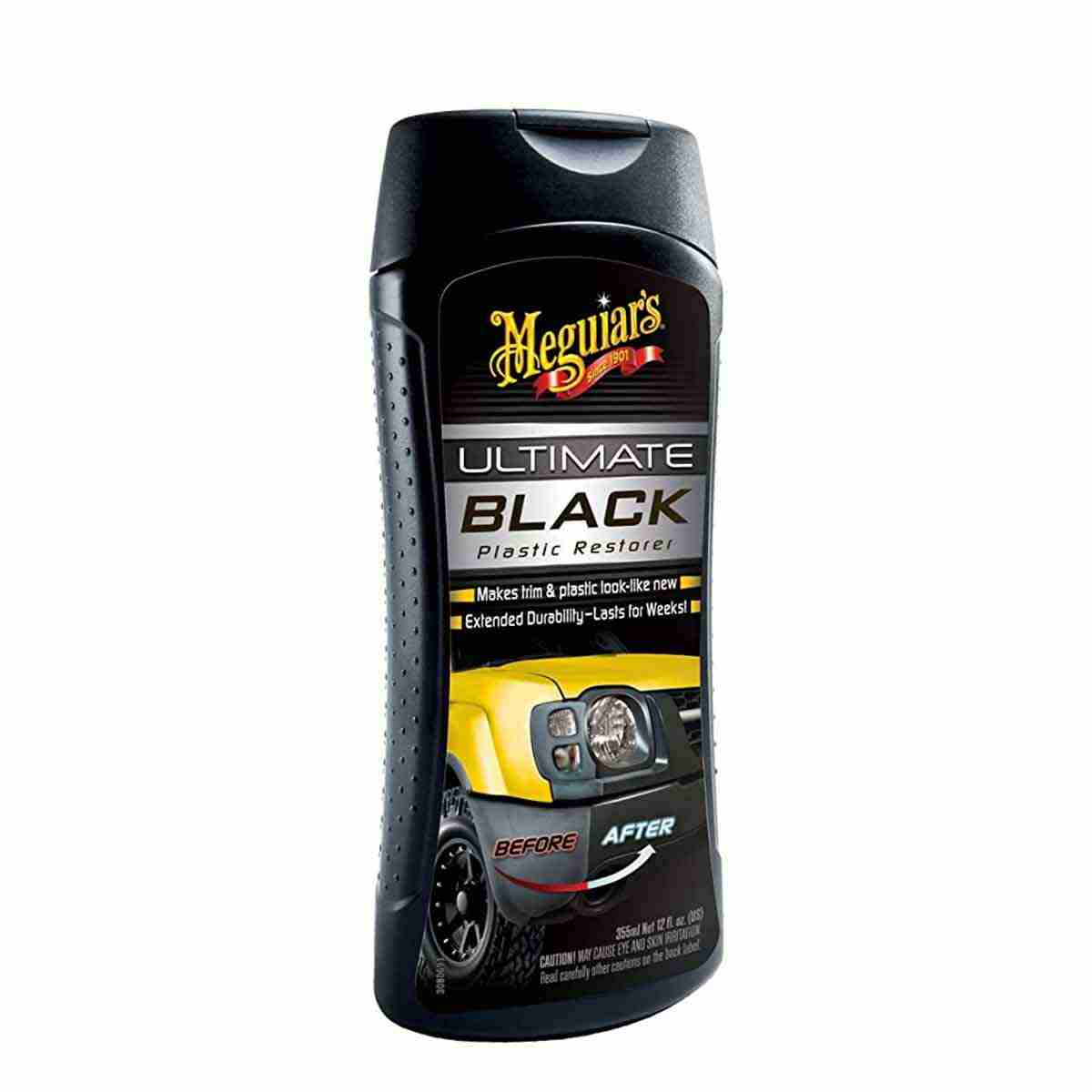 Meguiar's Ultimate Black Plastic Restorer Trim 12 oz. - Image 1