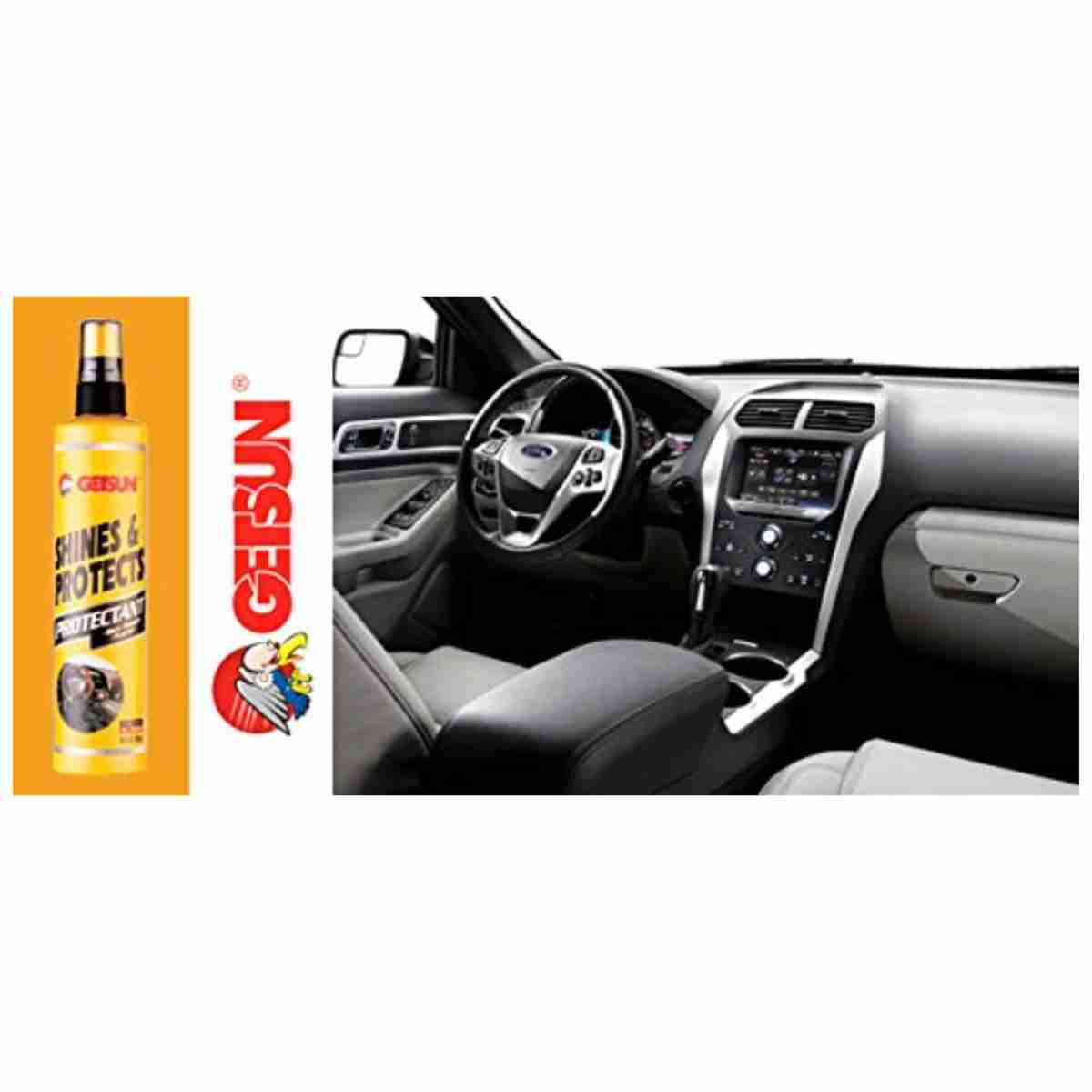 Getsun - Shines & Protects Protectant for Vinyl, Rubber & Plastic - High Gloss & Sunscreen Formulation - 295ml - Thumbnail 3