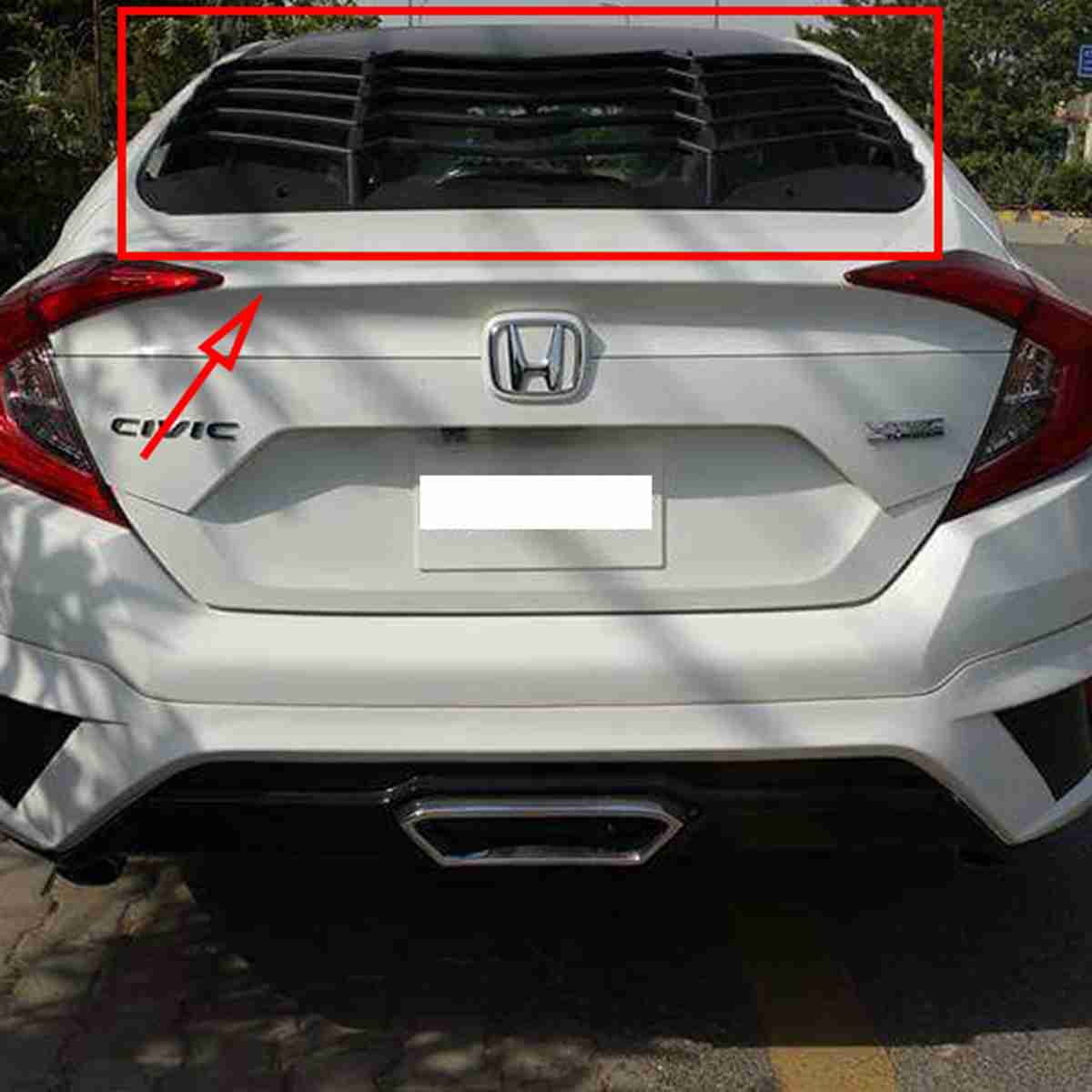 Back Louver / Shutter for Civic 2016 to 2019 - Thumbnail 3