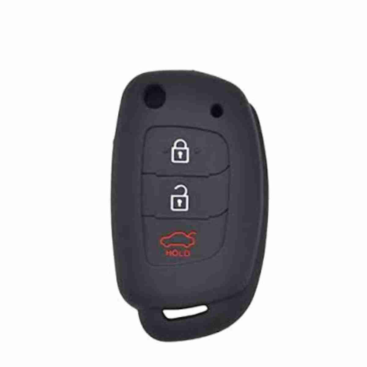 Key Cover 3 Button Silicone Protection For Hyundai Tucson  Model 2020 to 2021 - Thumbnail 2