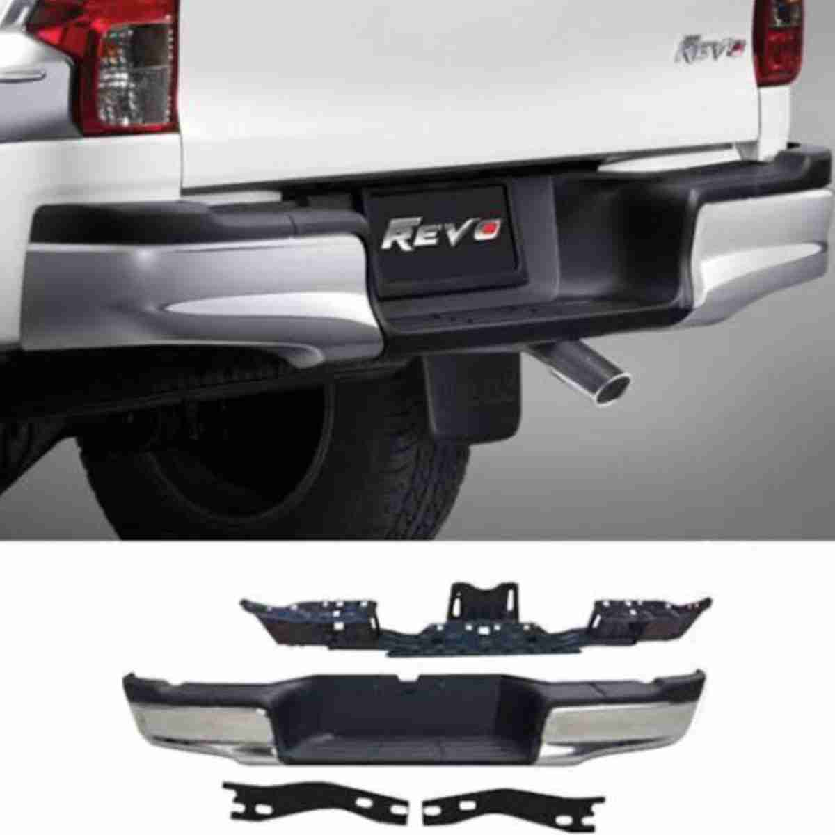 Rear Bumper For Toyota Hilux Revo 2016 to 2020 - Image 1