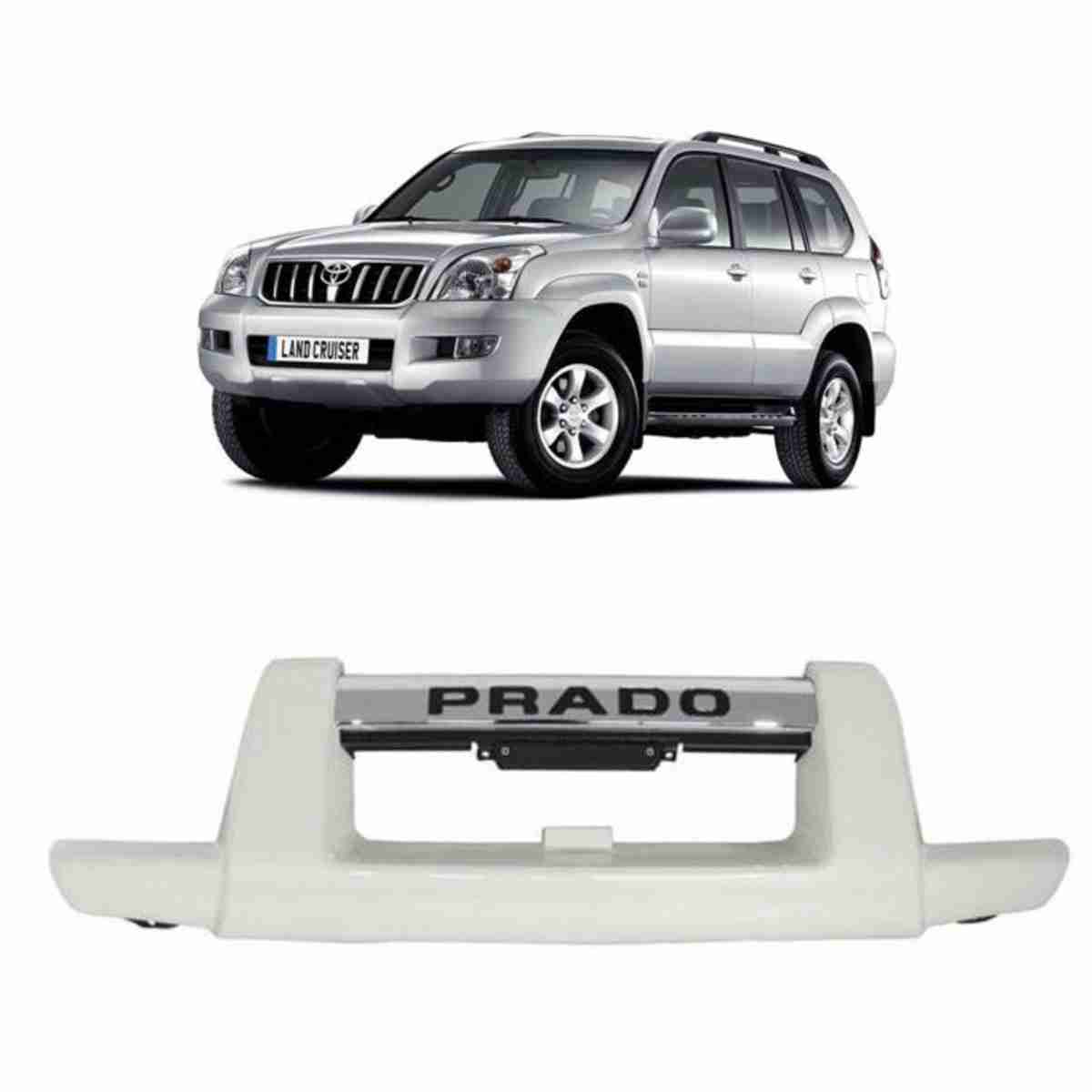 Front Bull Bar Bumper Bar For Toyota Prado Fj120 2002 to 2009 - Image 1