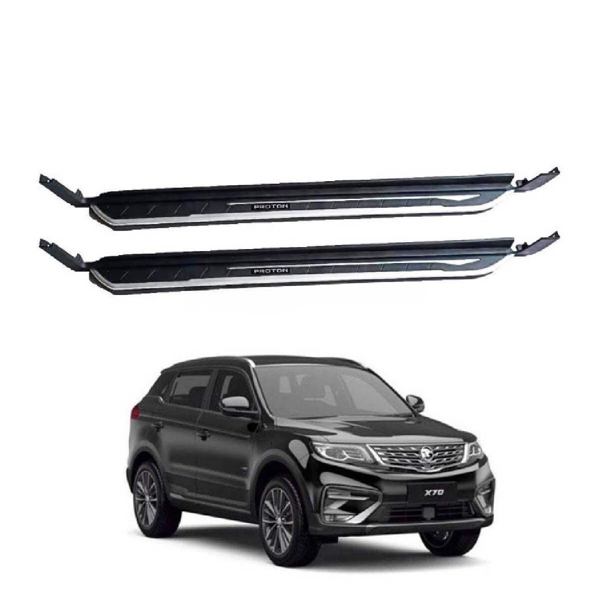 Proton X70 Sporty Side Steps Model 2021 to 2022 - Image 1