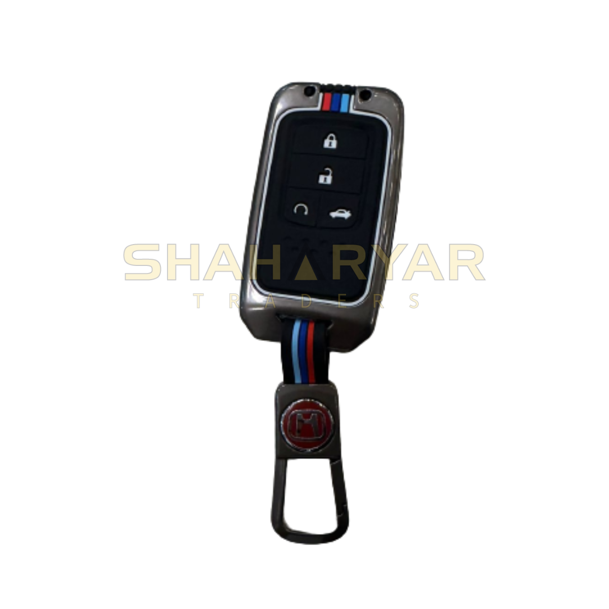 Honda Civic Key Cover With Metal Shell 2021 to 2022 - Thumbnail 2