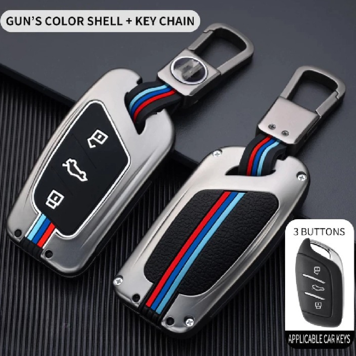 MG HS Key Cover With Metal Shell 2020 to 2021 - Image 1