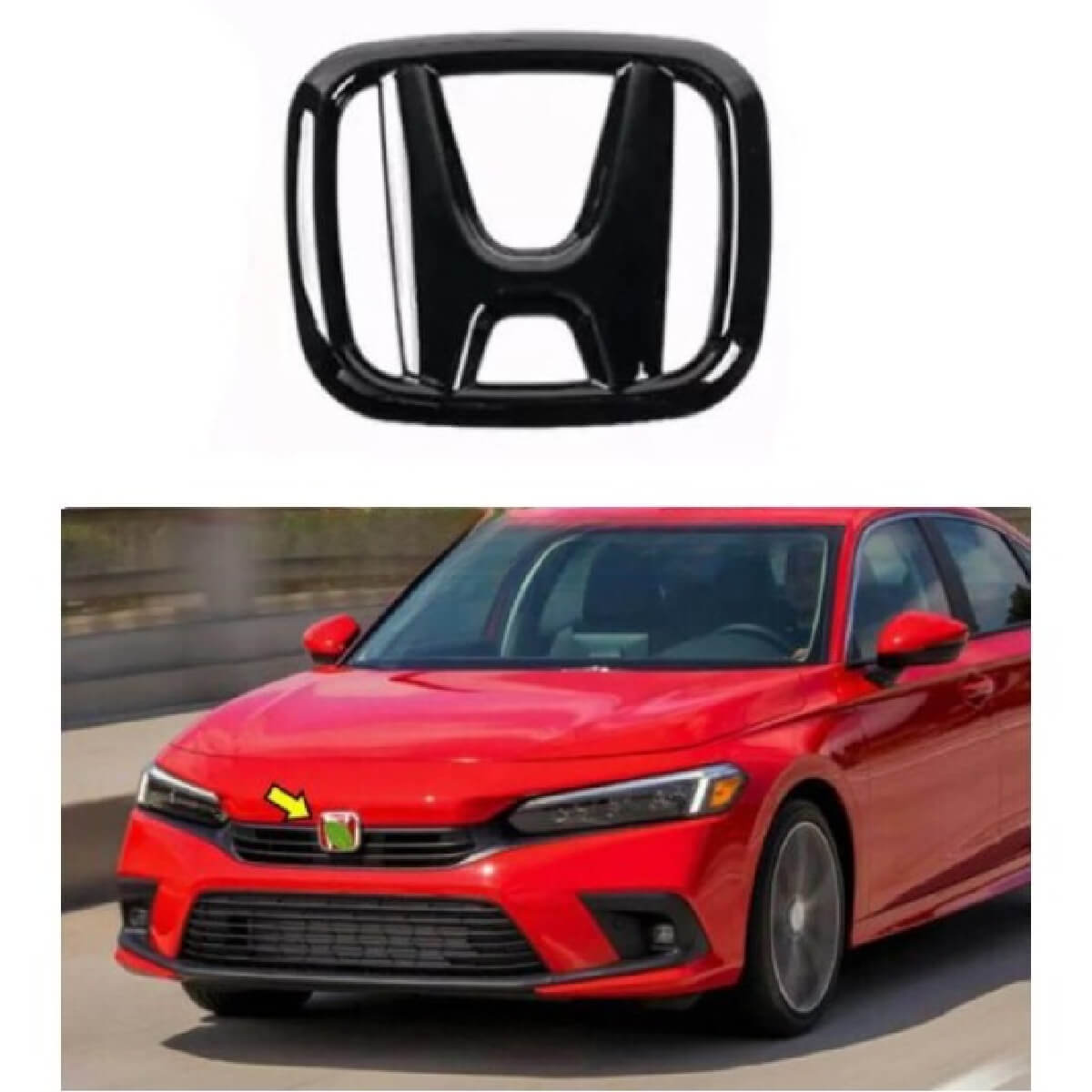 Honda Civic Sedan Front Logo 2020 to 2023 - Image 1