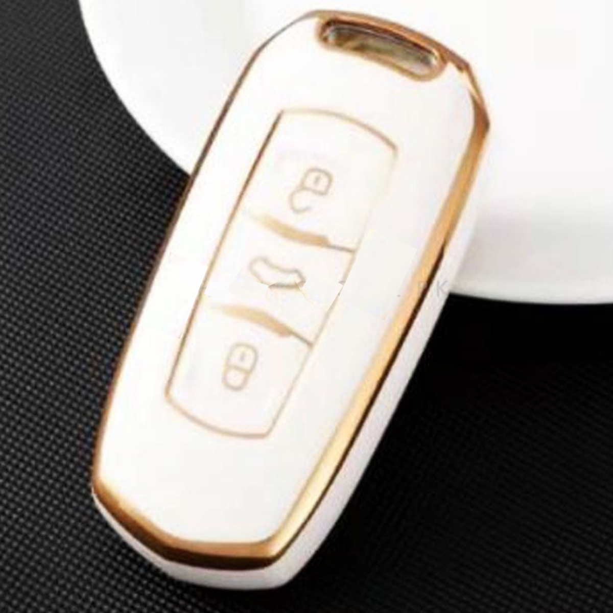 Proton X70 TPU Plastic Protection Key Cover White - Model 2021-2022 - Thumbnail 2