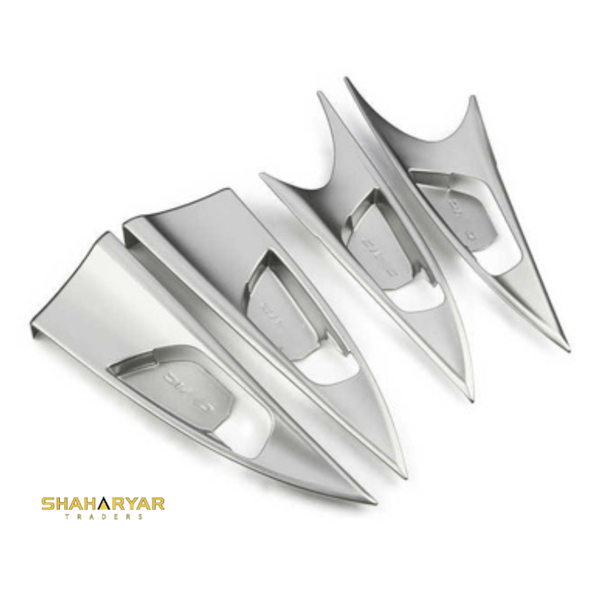 Honda Civic Inner Door Cover Chrome 4 Pcs- Model 2016-2021 - Thumbnail 2