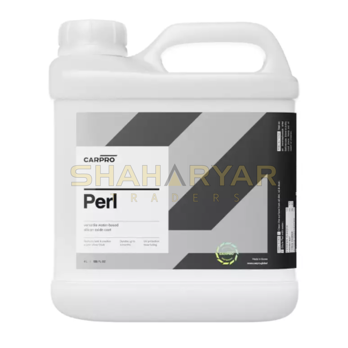Carpro PERL Coating (Water Based SiO2 Multi Use Dressing) - 20 Liter (Ratio upto 1:10) - Image 1