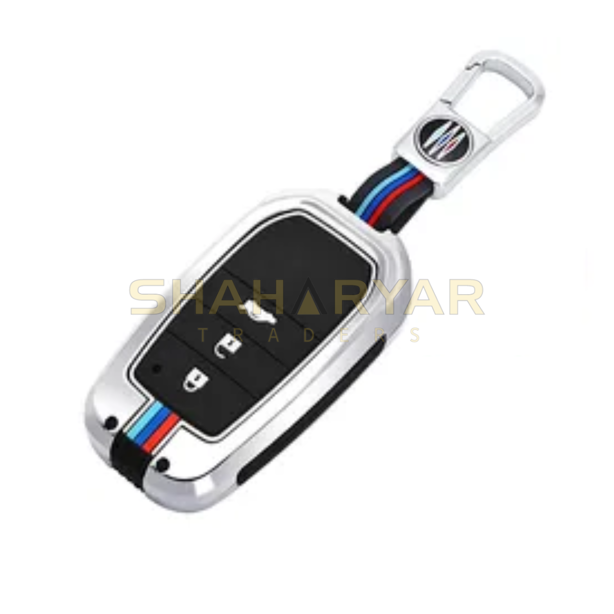 Toyota Hilux Revo Key Cover with Metal Shell - Thumbnail 2