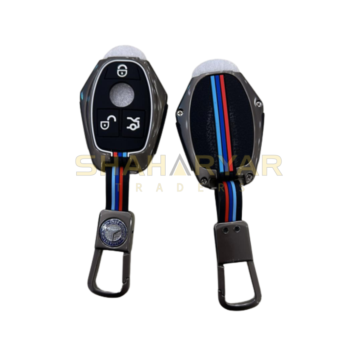 Mercedes Benz new Key Cover with Metal Shell - Thumbnail 2