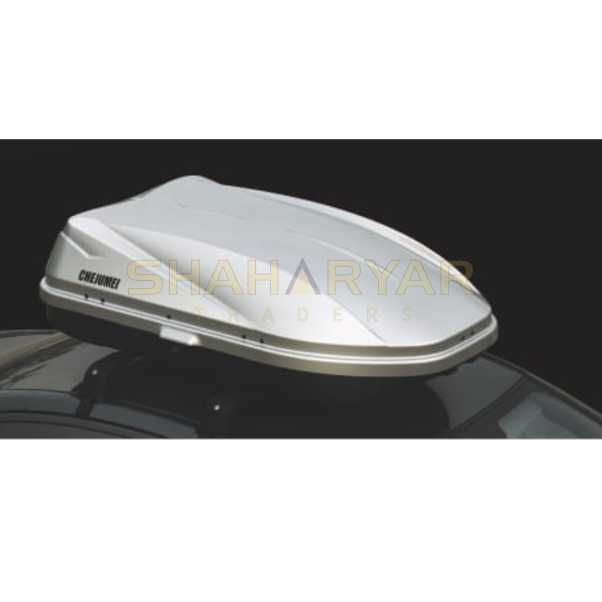 Roof Utility Box | Cargo Carrier Box - Silver Grey Color - Thumbnail 4