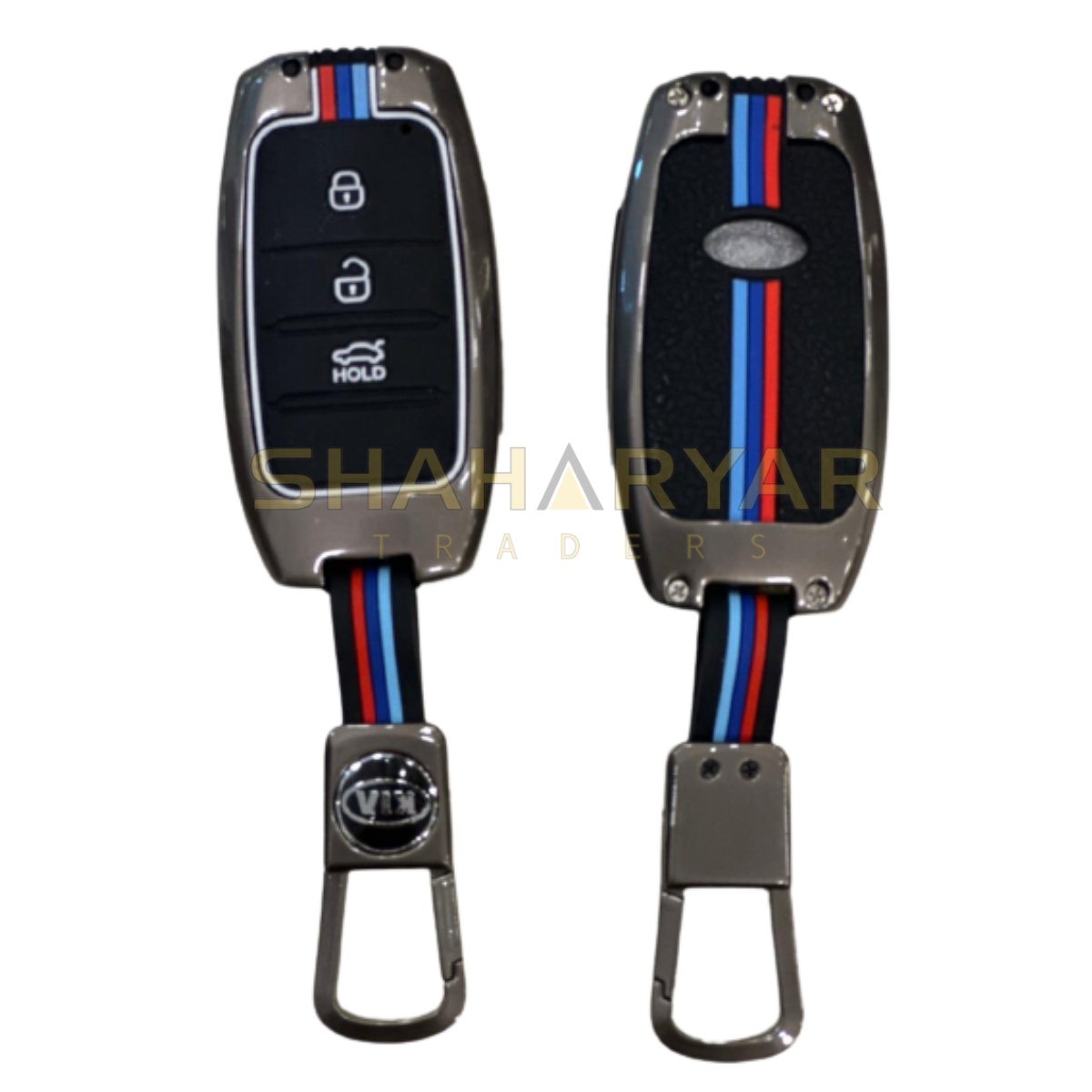 Kia Sorento Key Cover with Metal Shell - Model 2020 - 2022 - Thumbnail 2