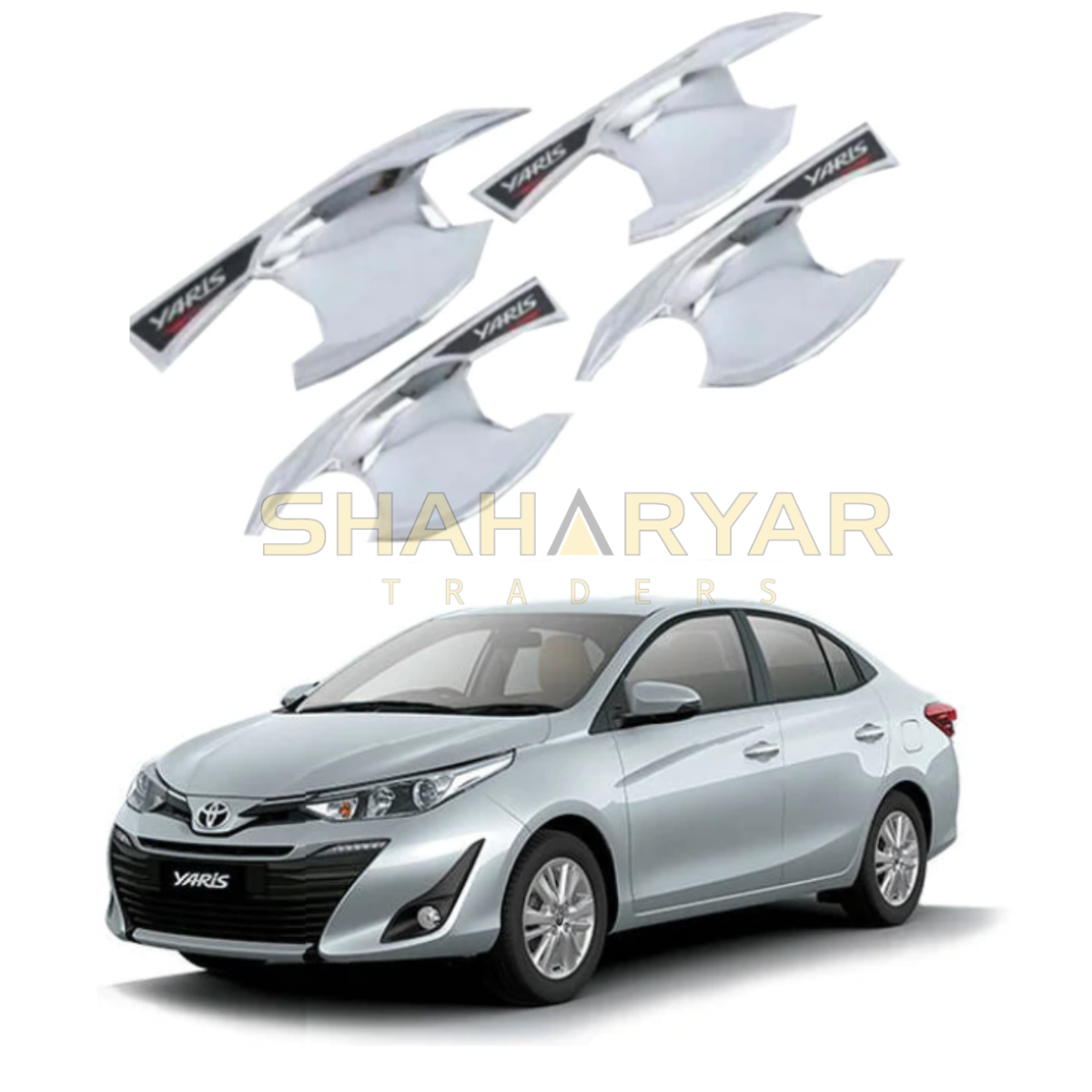 Toyota Yaris Door Handle Bowl with Logo - Model 2020 -2021 - Image 1