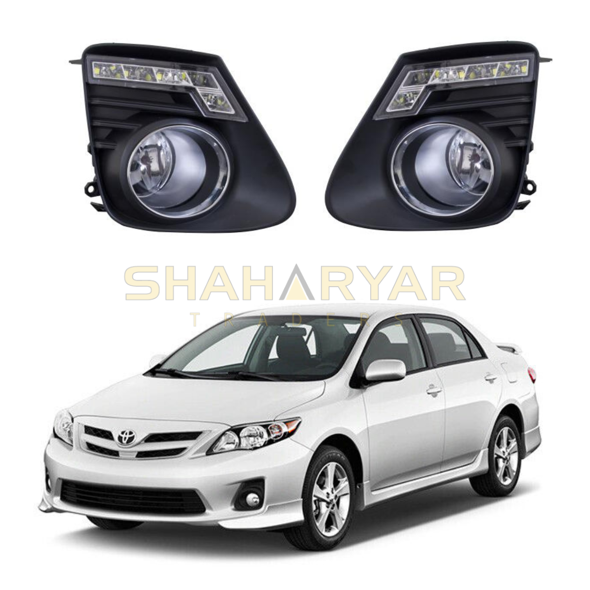 Toyota Corolla LED Fog Lamps - Model 2012 to 2015 - Thumbnail 2