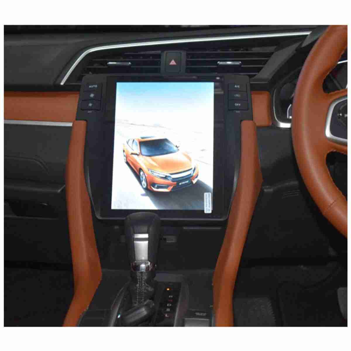 Honda Civic 2016 to 2020 Android Tesla LCD Screen IPS Display Multimedia System - Thumbnail 3