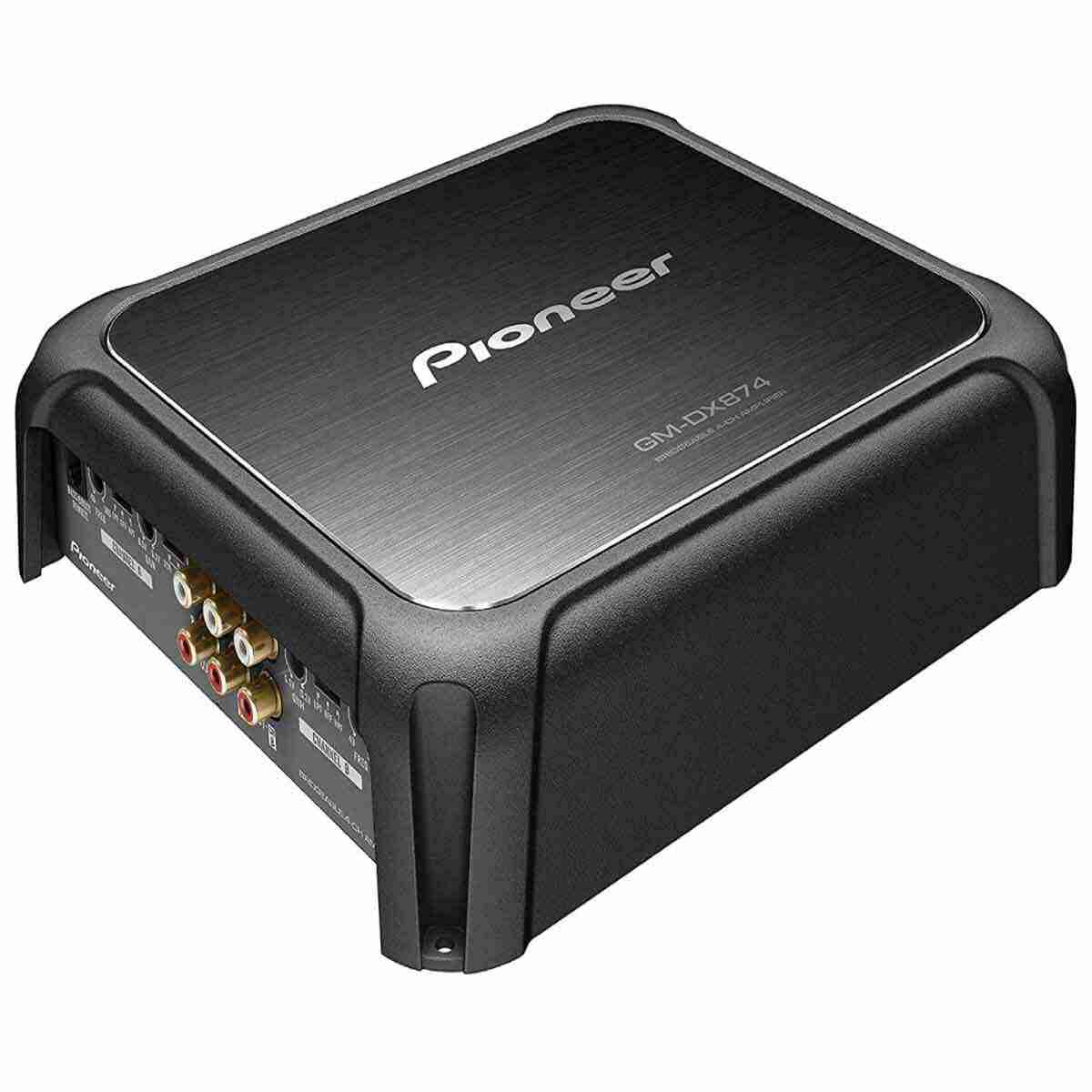Pioneer GM-DX874 Class FD 4-Channel Bridgeable Amplifier with Gold-plated RCA Terminals, Hi-Res Audio Capable, HQ Sound Parts and Wired Bass Boost Remote 2020 to 2021 - Thumbnail 2