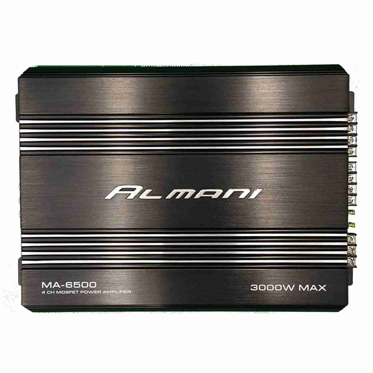 Almani MA-6500 4CH Mosfet Amplifier Max Power 3000W - Image 1