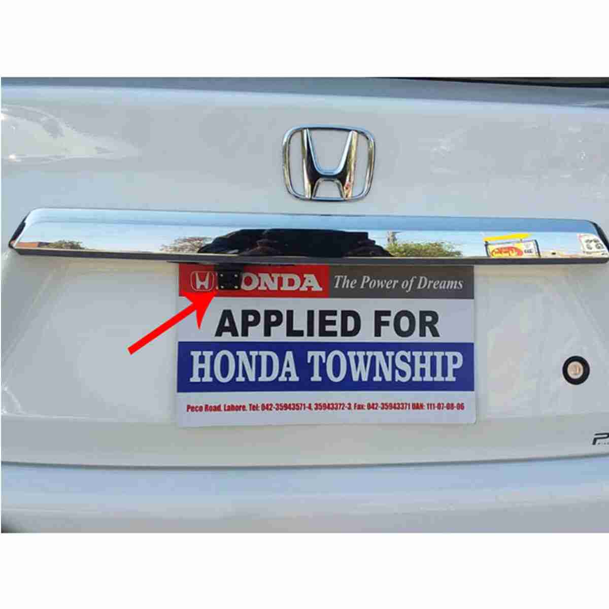 Honda City-2009 to 2019 Back View HD Camera - Thumbnail 3