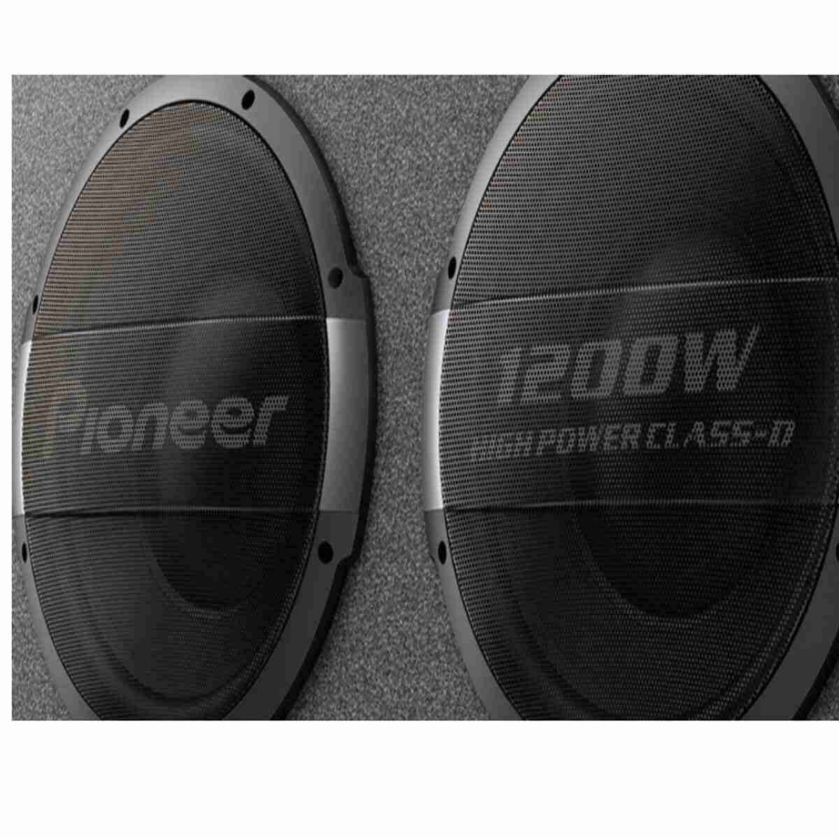 Pioneer TS-WX1220AH Dual 12" Ported Enclosure Active Subwoofer with Built-in Amplifier 2020 to 2021 - Thumbnail 2
