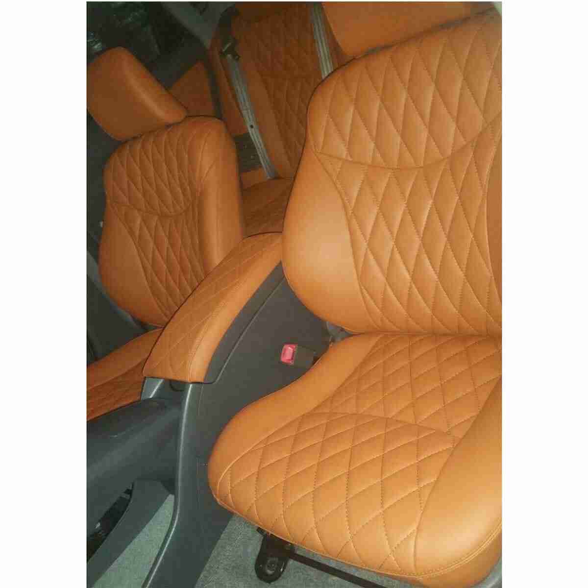 Seat Cover for Prius 2010 to 2016 in Japanese Rexine - Toyota Prius Seat Poshish - Thumbnail 2