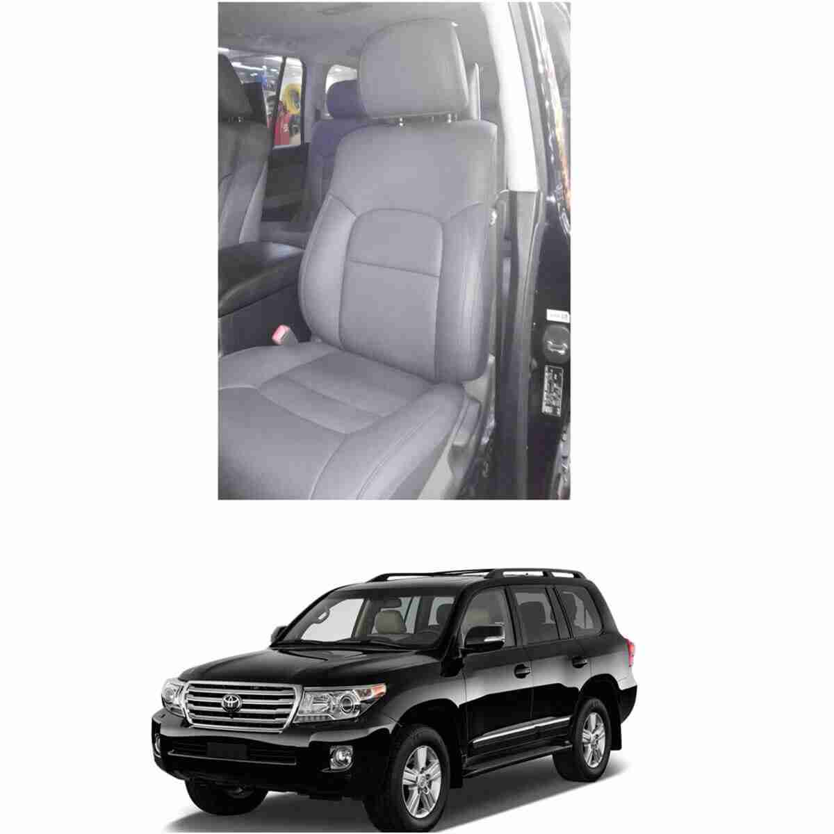 Seat Cover for Toyota Land Cruiser FJ200 2008 to 2015 in Japanese Rexine - Image 1