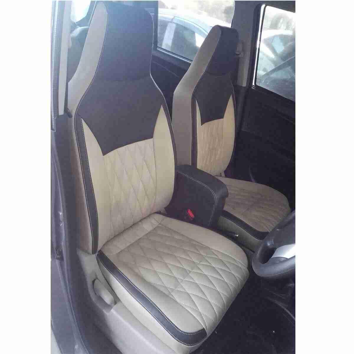 Seat Cover for Suzuki Wagon R 2014 to 2020 in Japanese Rexine - Thumbnail 2