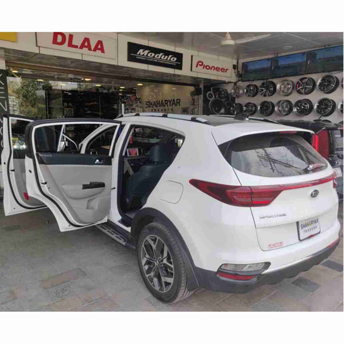 Seat Cover in Black Color Japanese Rexine for Kia Sportage 2019 to 2020 - Thumbnail 4