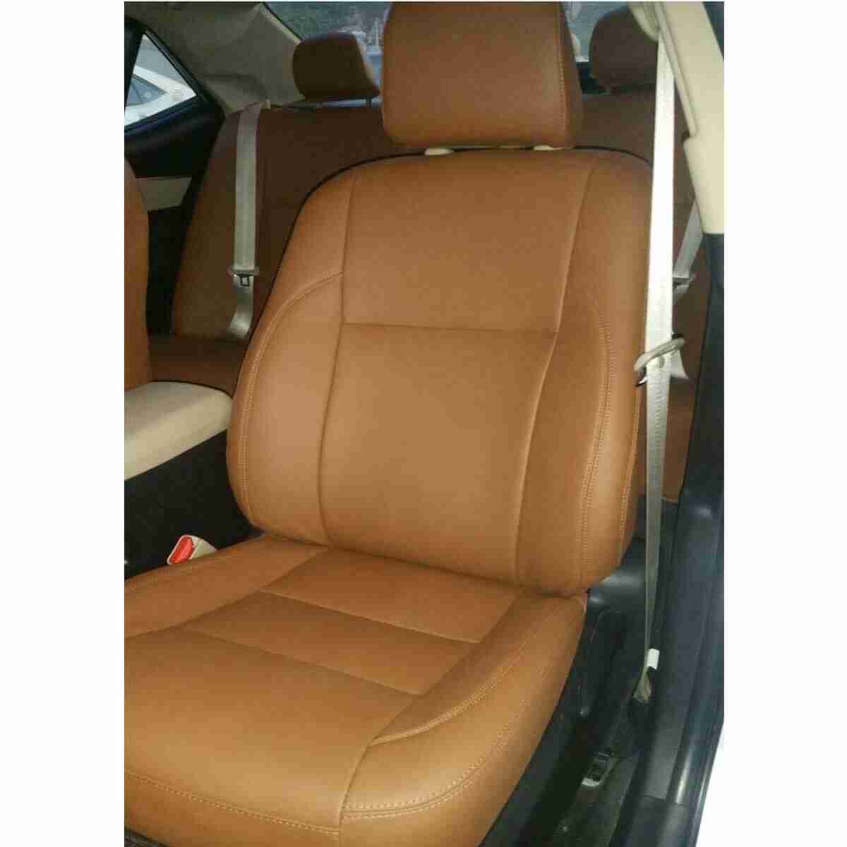 Seat Cover for Corolla 2014 to 2020 in Rexine - Thumbnail 2