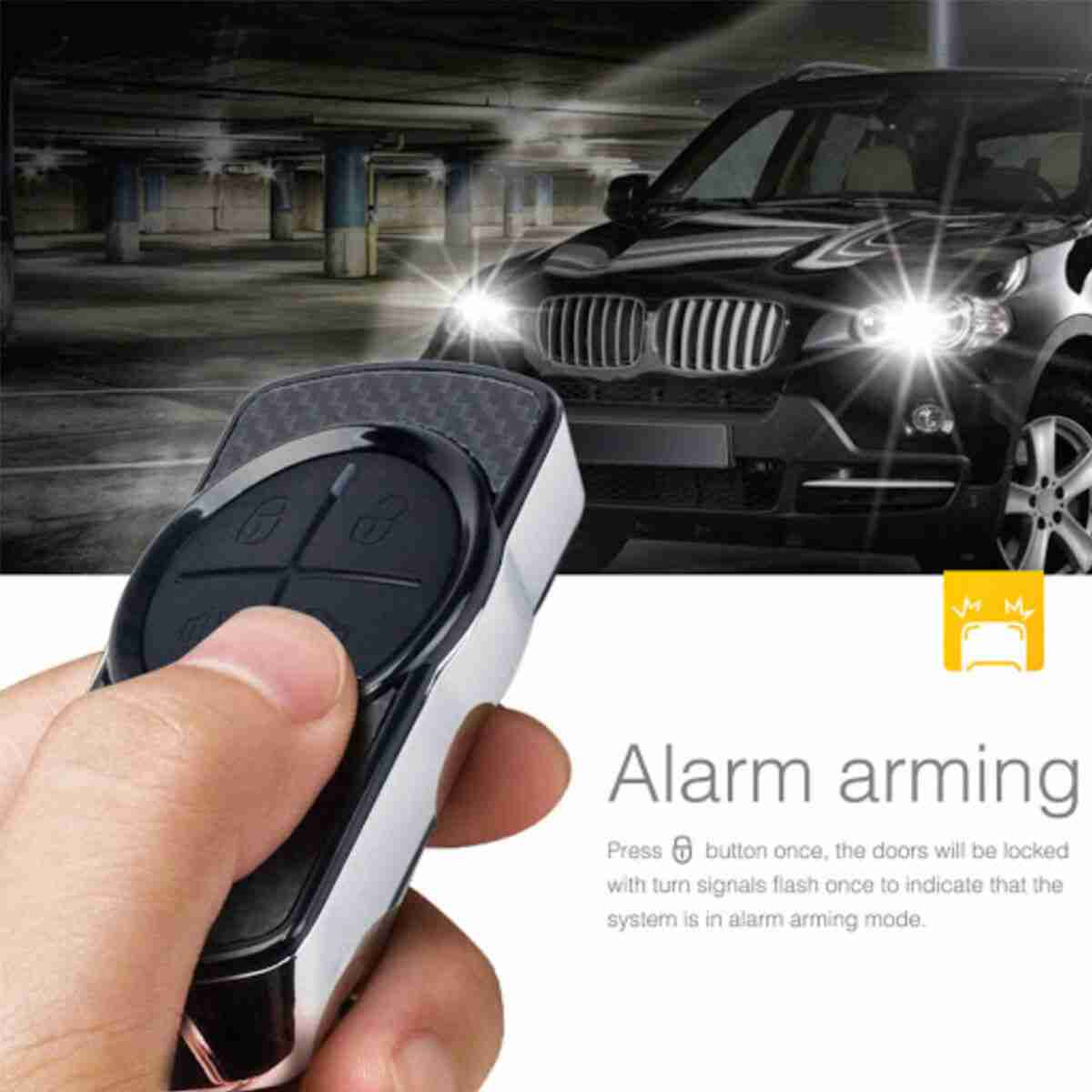 Steelmate Carbon Fiber Car Alarm System  838N - Thumbnail 2
