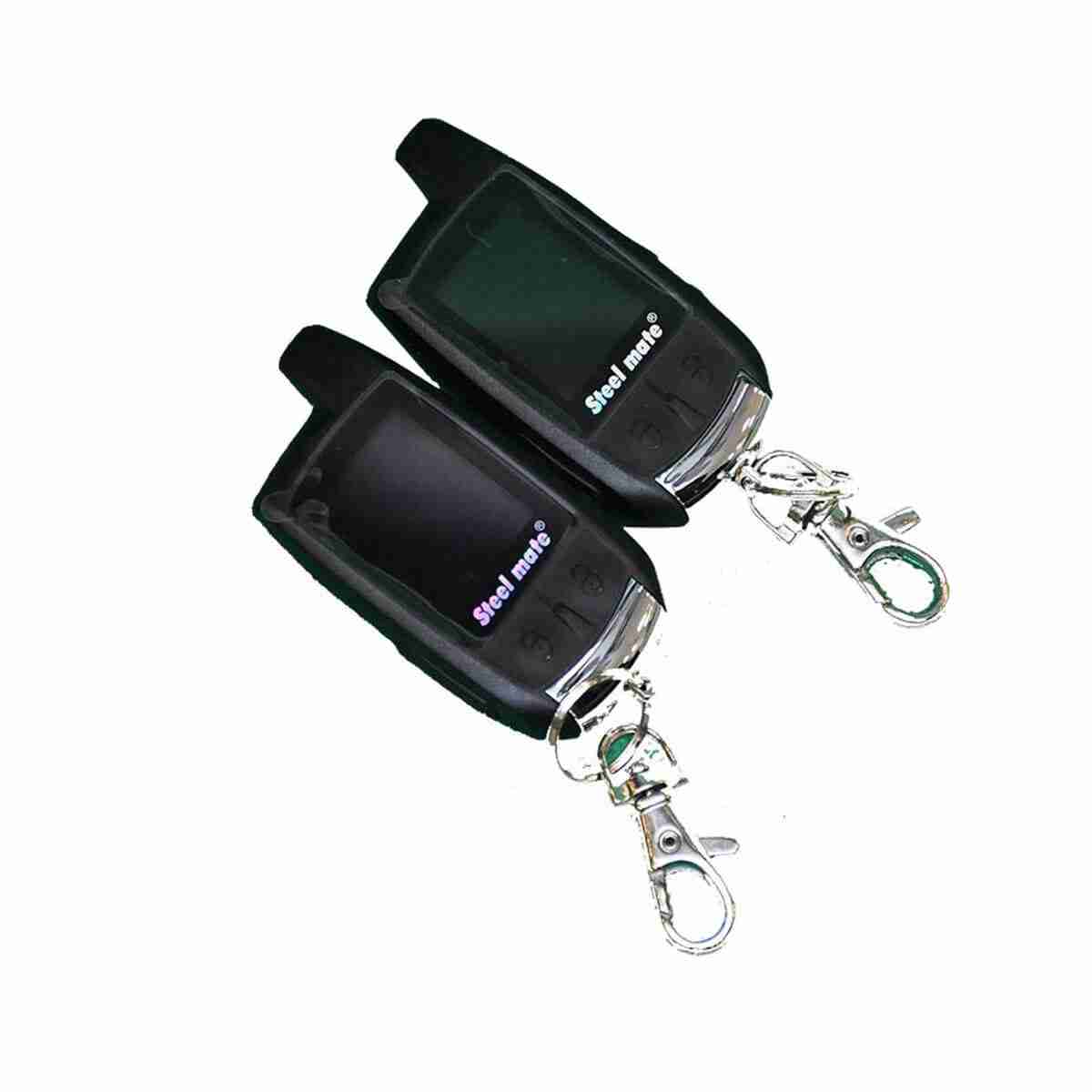 Steelmate 888E Two Way LCD Car Alarm Keyless Entry Security System - Thumbnail 4