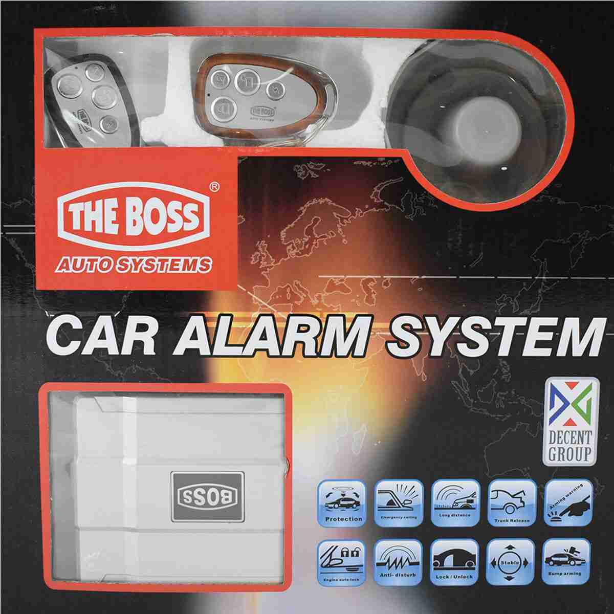The Boss Car Alarm Security System Style B - Thumbnail 2