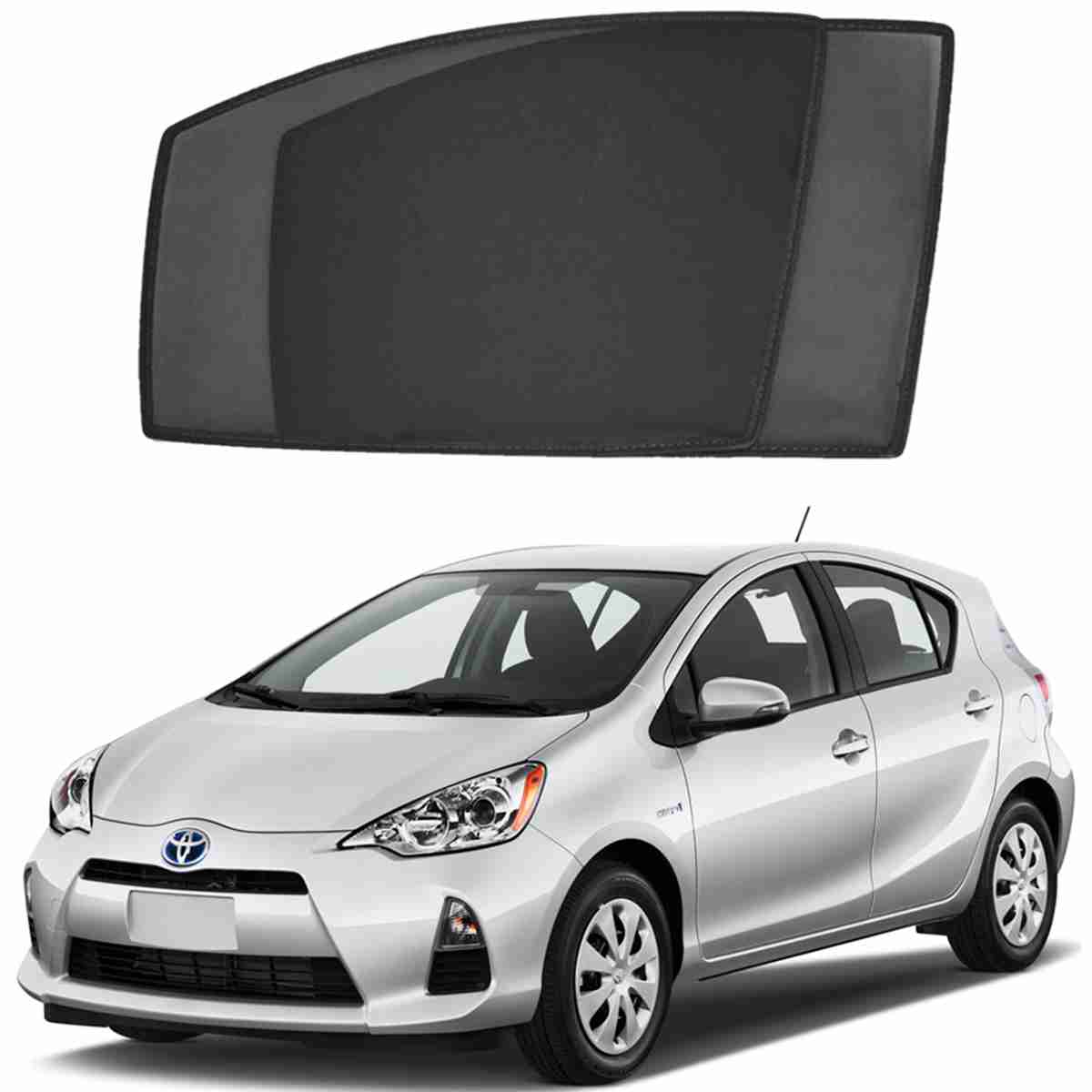 Toyota Aqua 2012 to 2017 Side Sunshade - Side Blind - Side Curtain - Image 1