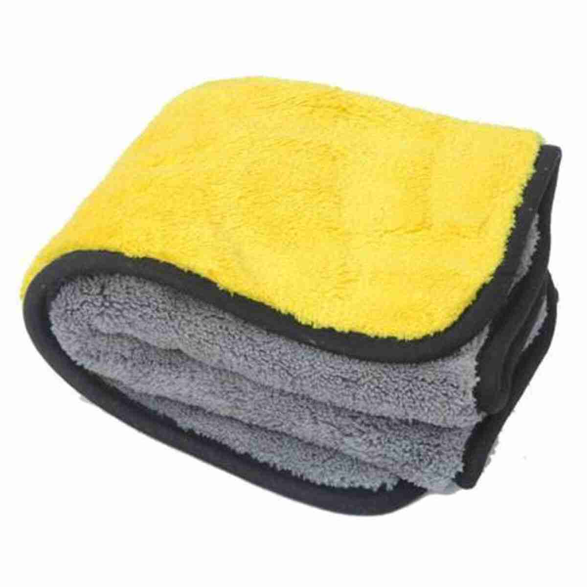 Cleaning Cloth Microfiber Car Wash - Towel Waxing - Polishing Drying - Detailing Care - All in 1 - Thumbnail 2