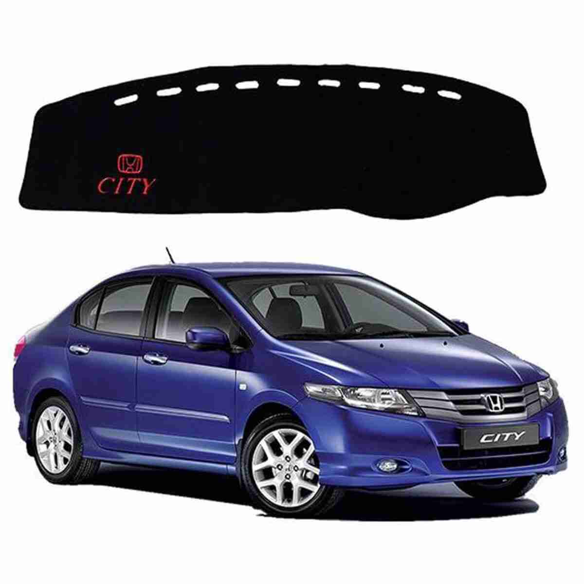 Honda City 2009 to 2020 - Dashboard Mat - Dashboard Cover - Dash Mat Protection and Heat Resistance - Image 1