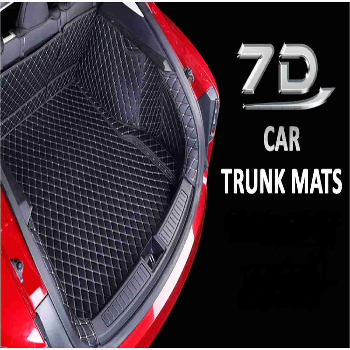 7D Trunk Mat For Toyota Prius  2016 to 2018 - Thumbnail 2