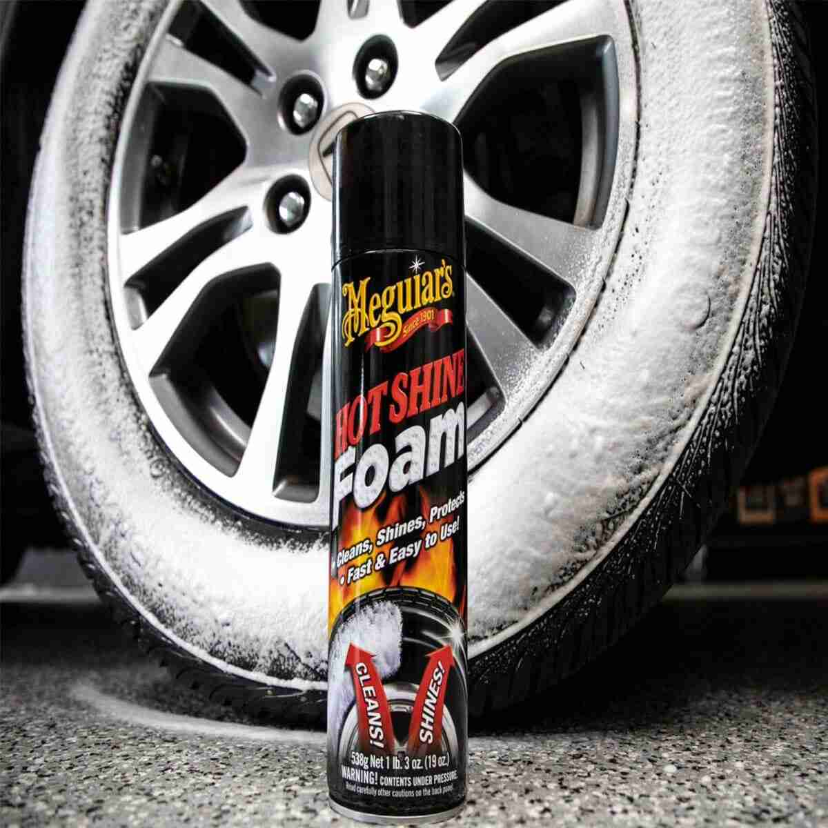 Meguiar's Hot Shine Tire Foam 19 oz - Thumbnail 2