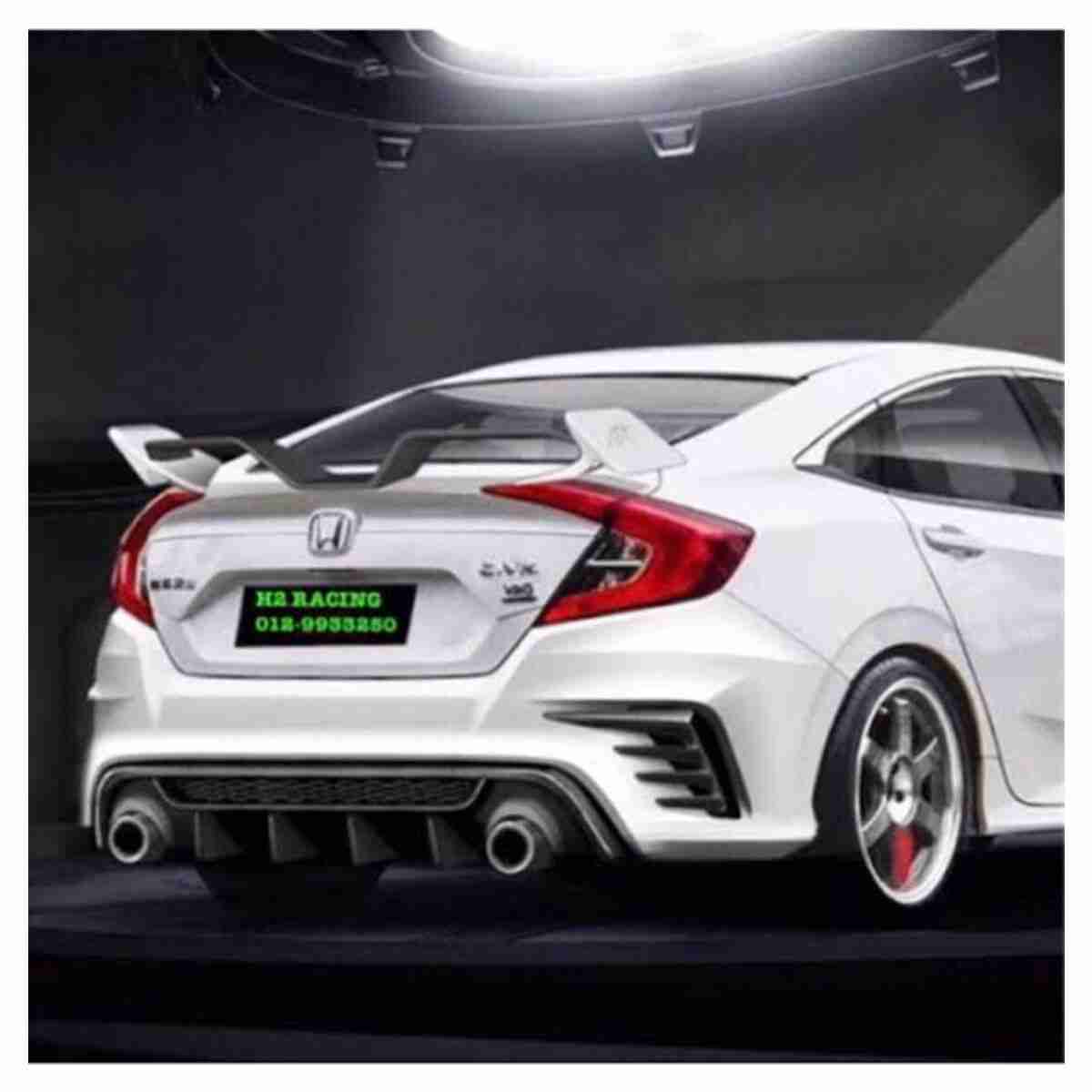 Honda Civic 2016 to 2021 Body Kit  FC 450 Style - Thumbnail 2