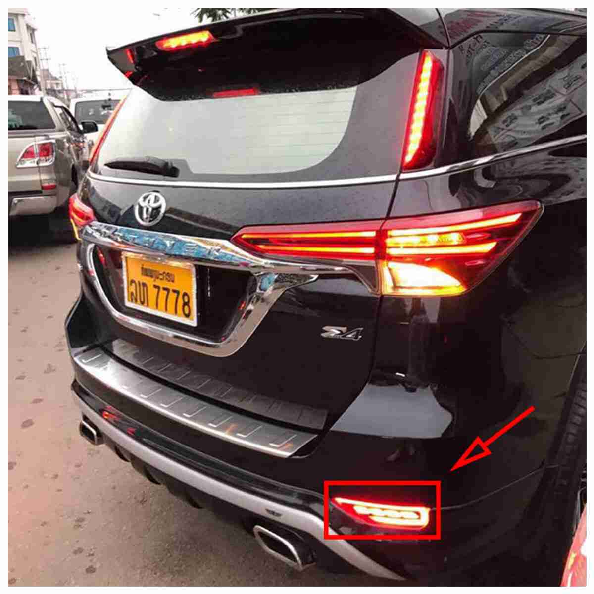 Back Bumper Reflector Led for Fortuner-2019 - Thumbnail 2