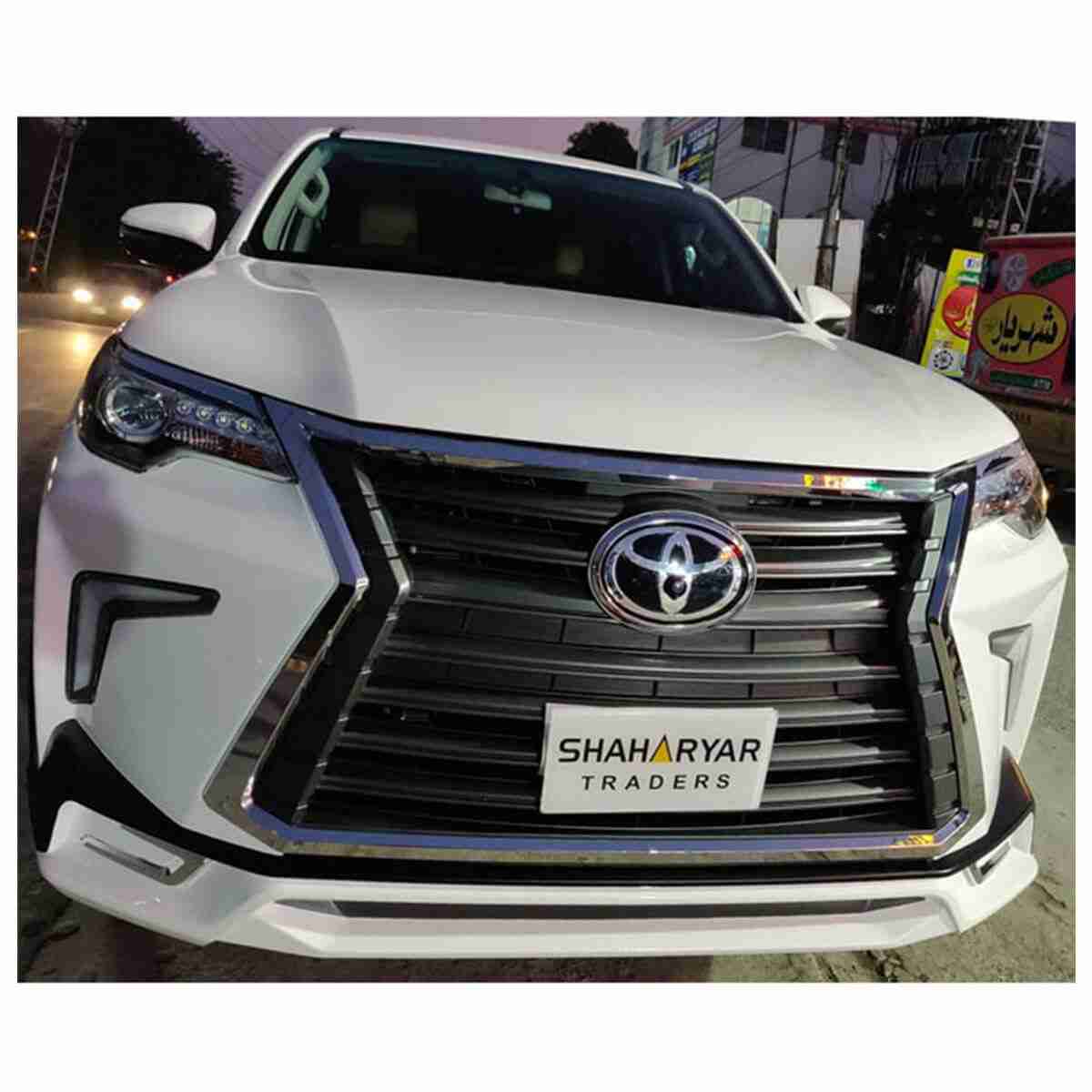 Toyota Fortuner 2017 to 2020 Lexus Style Body Kit Front and Back - Image 1