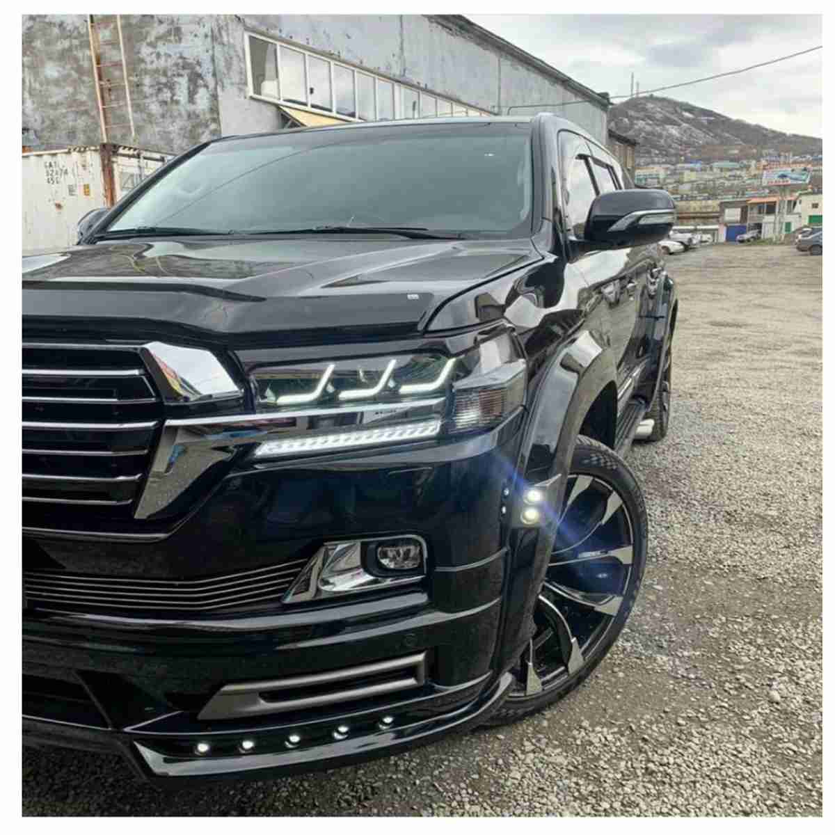 Front Headlight / Head Lamps Lexus Style for Land Cruiser 2008 to 2018 - Image 1