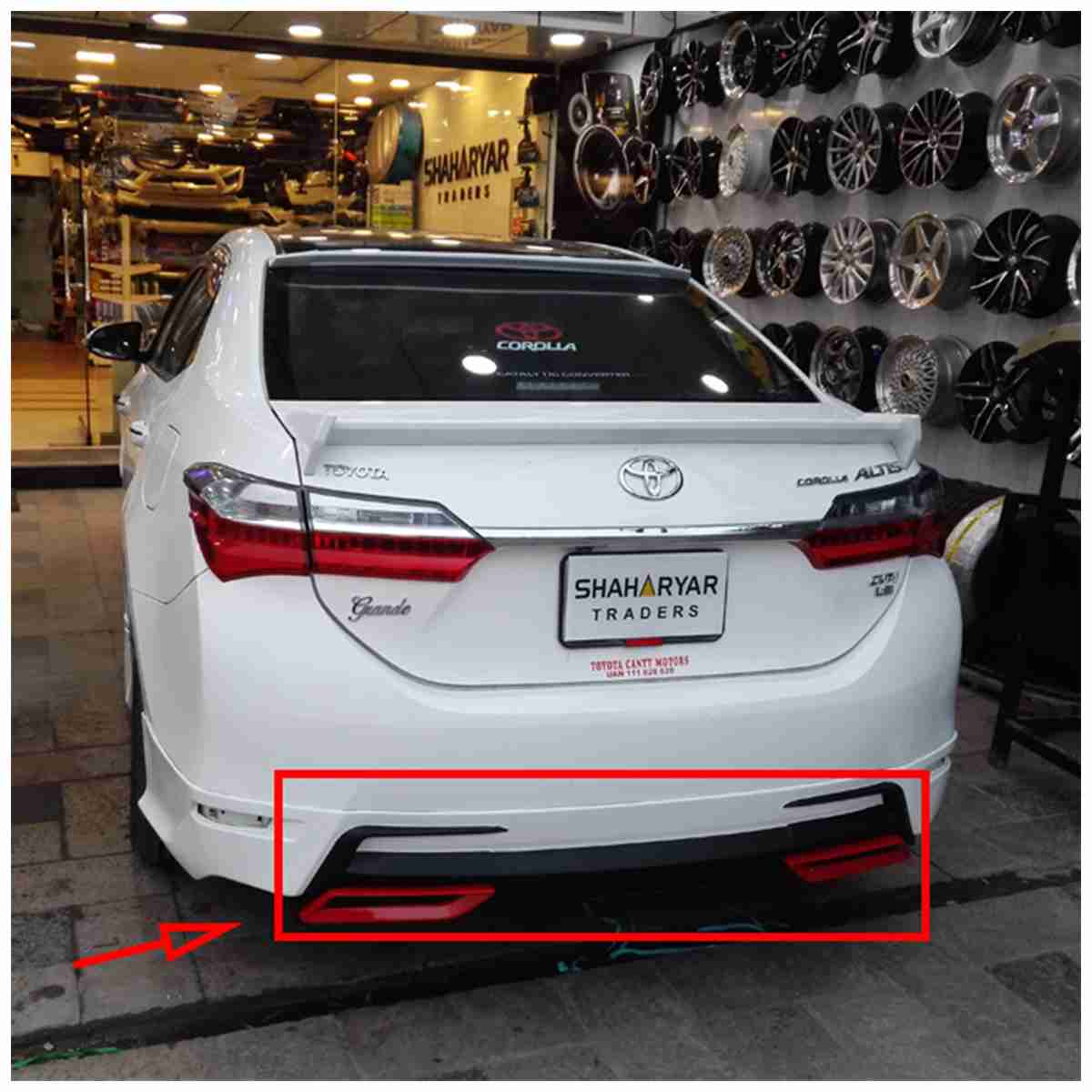 Toyota Corolla 2014 to 2020 Sports V3 ABS Plastic Body Kit / Bodykit Thailand - Thumbnail 2