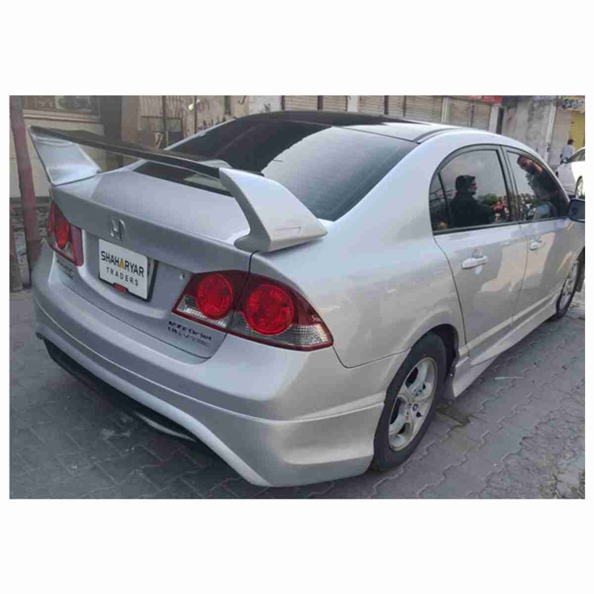 Honda Civic 2007 to 2012 Body Kit Type-R - Body Kit ABS Plastic - Thumbnail 2