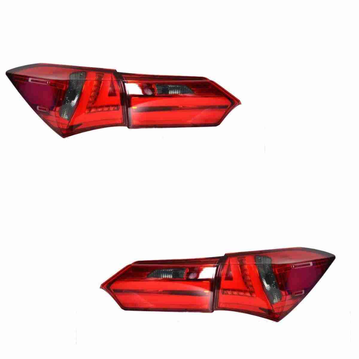 Back Tail Light Audi Style For Corolla 2014 to 2017 - Thumbnail 2