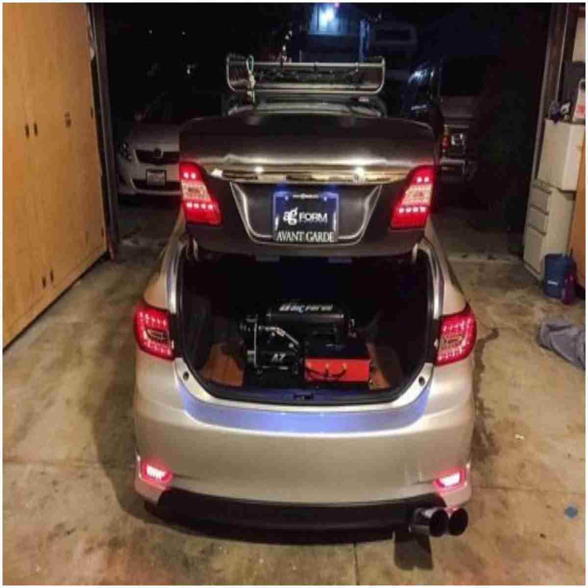 Eagle Eyes Red Smoke LED Back light For Toyota Corolla 2012 to 2014 - Thumbnail 2