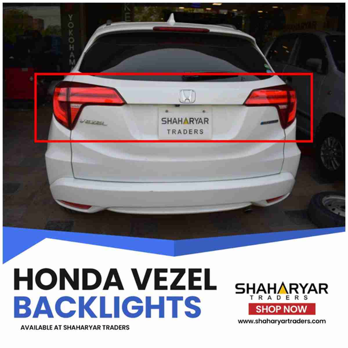 Back Tail Light Lamp Led DRL Running for Honda Vezel 2013 to 2017 - Thumbnail 3