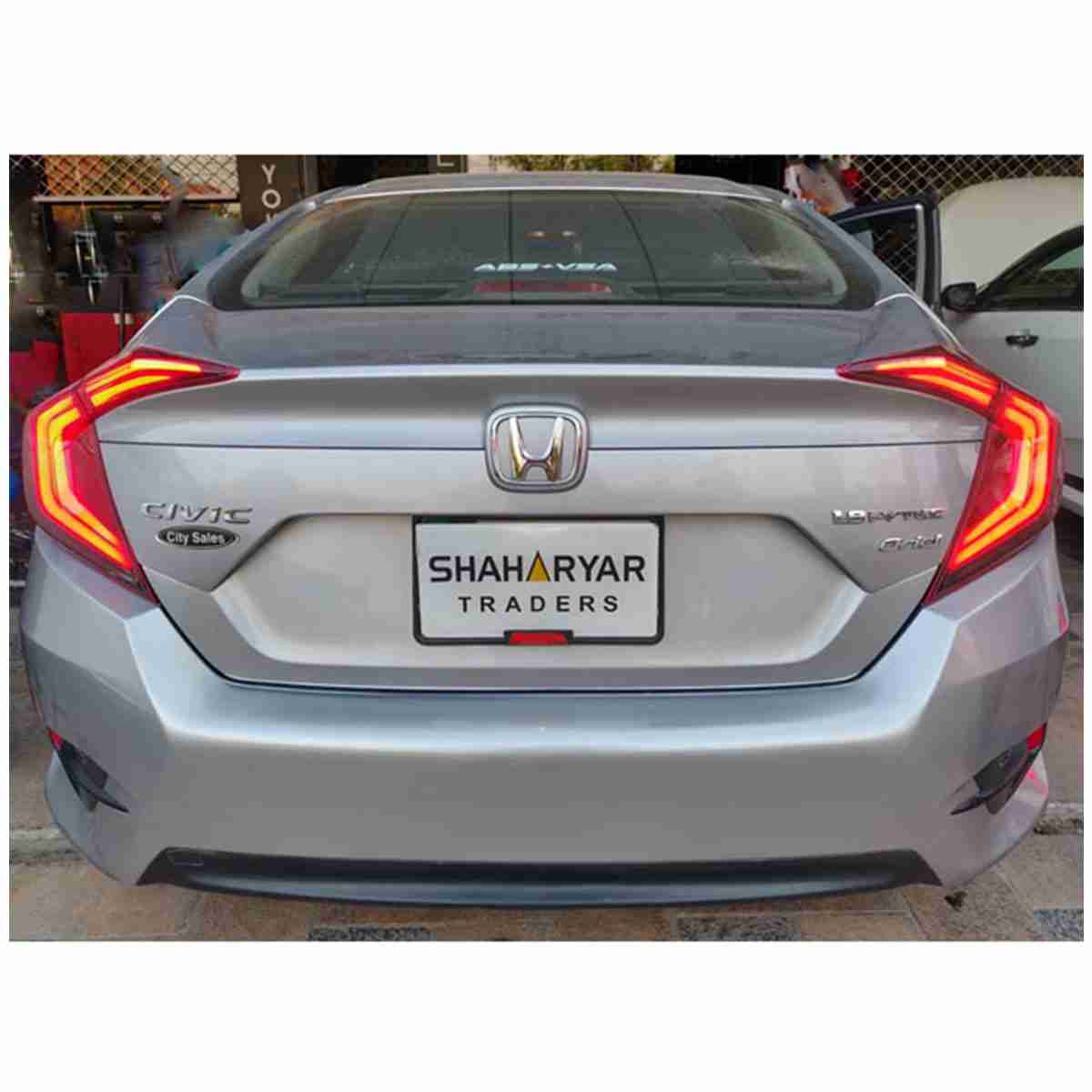 Back Tail Sequential LED Lava Light In Red Color for Honda Civic 2016 to 2019 - Thumbnail 3