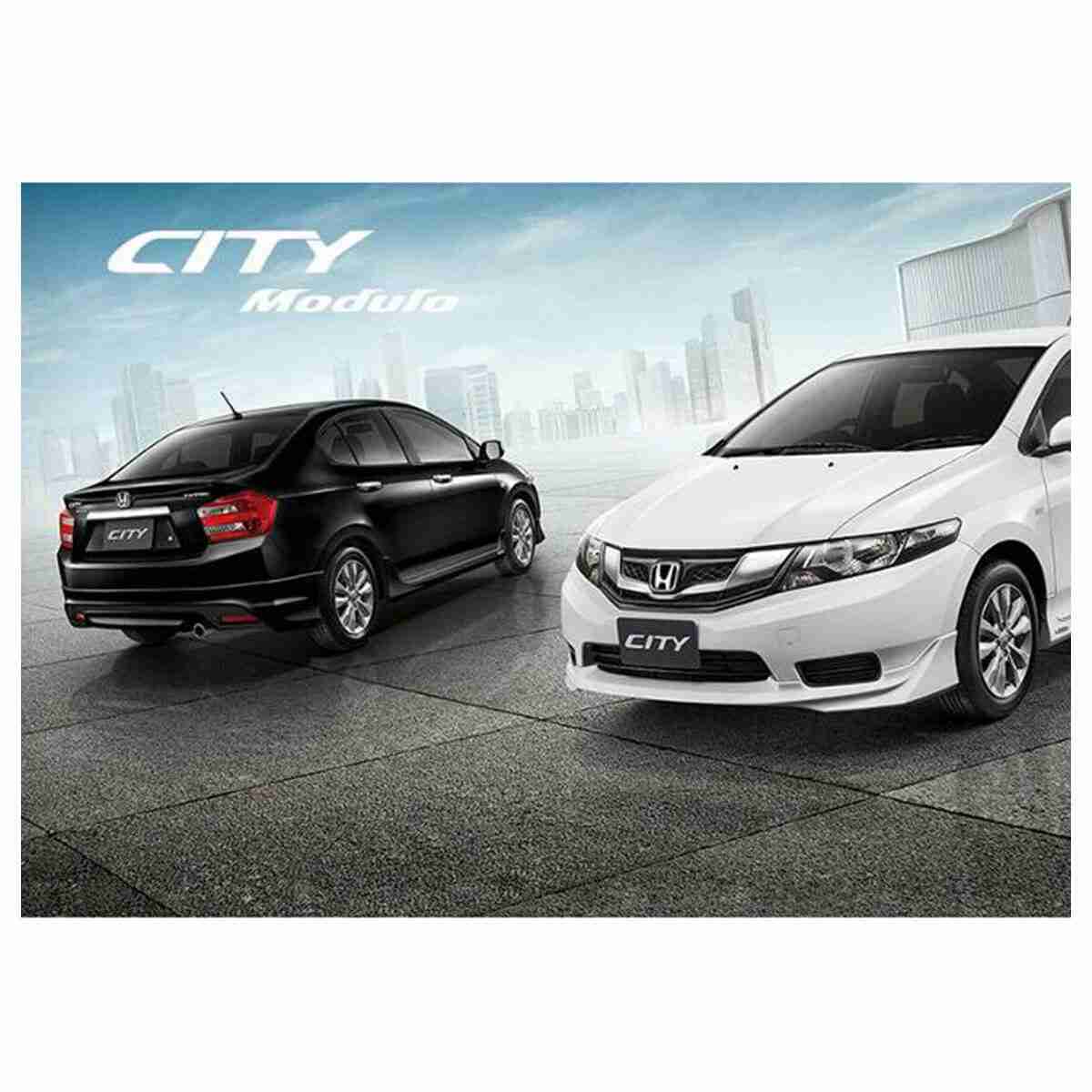 Honda City 2009-to-2020 Modulo Body Kit - OEM Bodykit ABS Plastic - Thumbnail 4