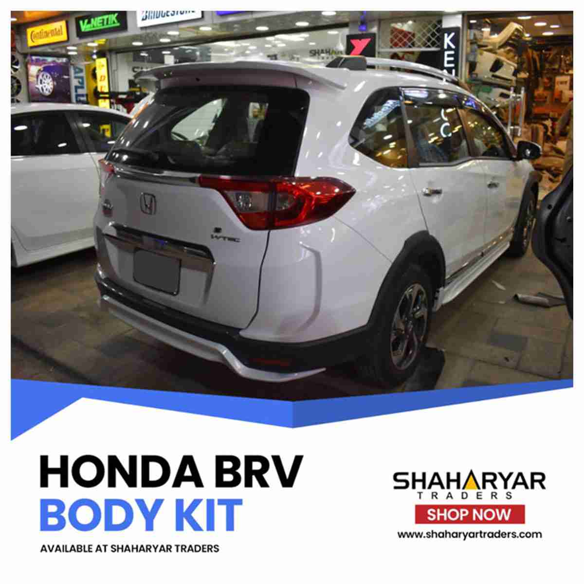 Honda BRV 2017 to 2019 Modulo Body Kit - Bodykit Thailand - Thumbnail 3