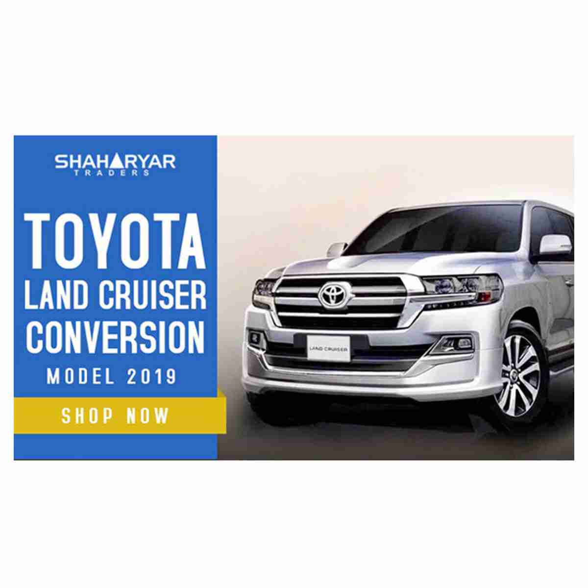 Toyota Land Cruiser FJ200 from 2008 to 2019 Face Lift - Uplift Conversion - Upgrade to Grand Touring With GXR Body Kit - Thumbnail 2